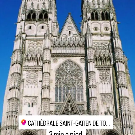 T3 Centre-ville Avec Parking Appartamento Tours