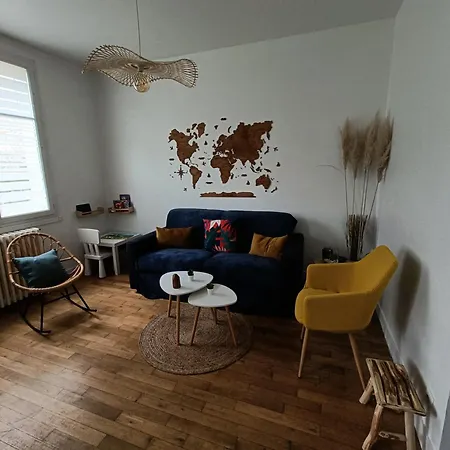 Apartament T3 Centre-ville Avec Parking
