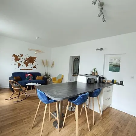 T3 Centre-ville Avec Parking Tours