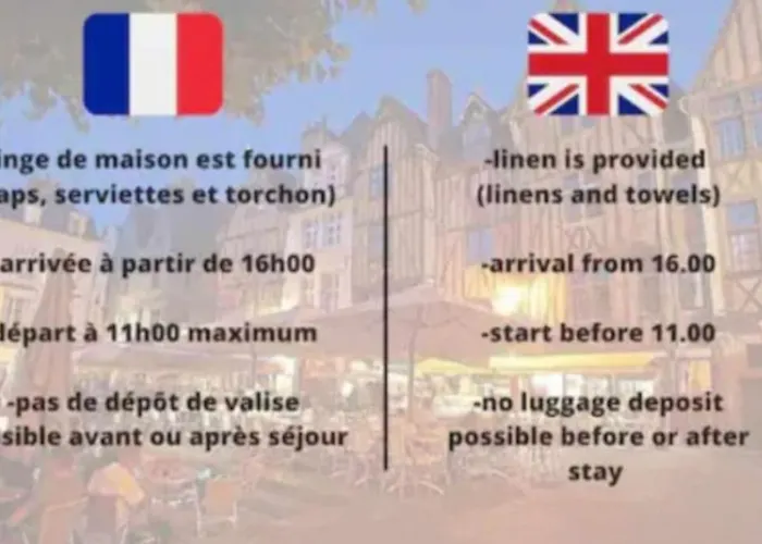 Apartment T3 Centre-ville Avec Parking Tours